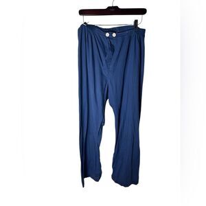 Derek Rose Men's Classic Fit pajama Bottoms Cotton in Navy M